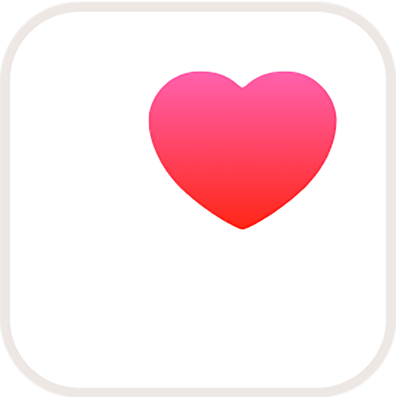 Apple Health app logo